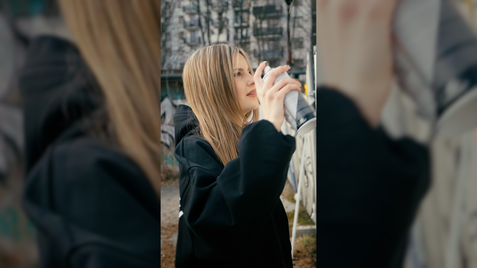 Ujęcie z realizacji spotu reklamowego